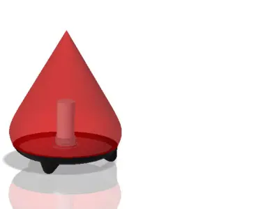 Water Drop - Lamp 3D print model