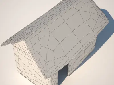 Hut Three 3D model