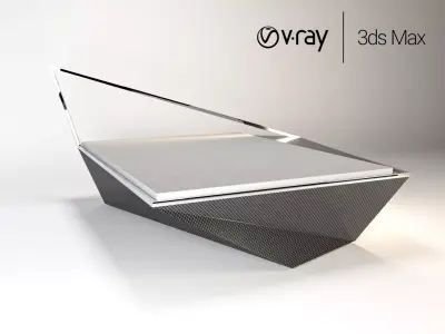 deconstruction bed 3D model