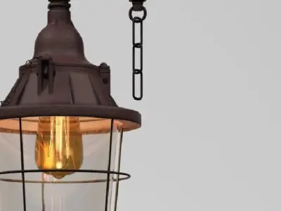 Hanging lamp LOFT HOUSE P-112 3D model