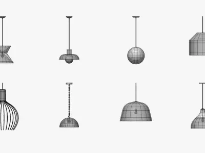 Pendant Light 3D model