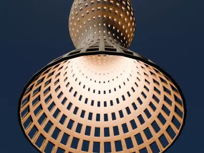 Outdoor sculpture 26O03 3D model