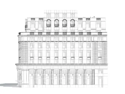 Tenement House 3D Model 3D model