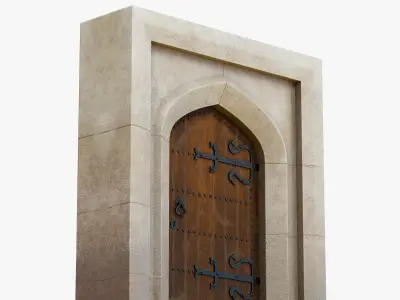 ArchViz - Vintage Door 3D model