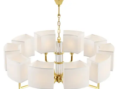 Maytoni Metropolitan H015PL-10G chandelier 3D model