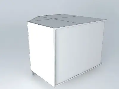 SC2D1D cube Free 3D model