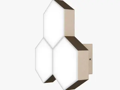 75064x Favo Lightstar Sconce 3D model