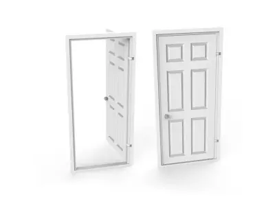 Internal Door 3D print model