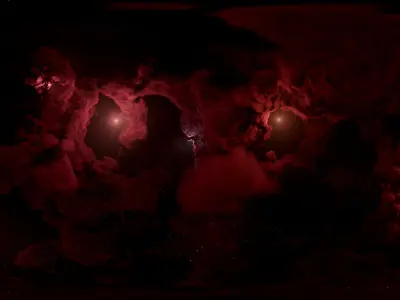 Bloodveil Nebulae 3 pack 8k 360 degrees 3D model