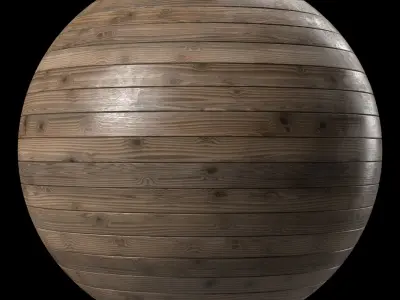 Wood Materials 29- Wooden Panel - Sbsar Seamless PBR 4k Texture