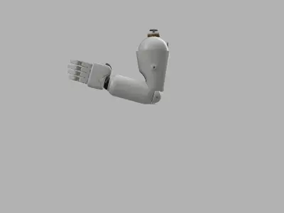 ROBOT COMPLETO DI INGRANAGGI 3D model