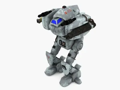 Hurricane heavy walker 3D model