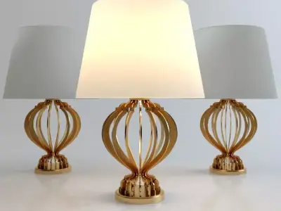 Quillen Table Lamp 3D model