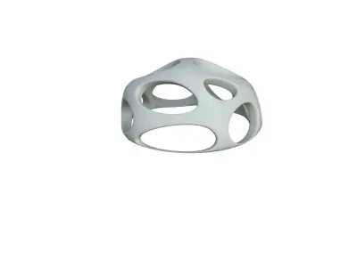 SciFi Cube Object No 48723 Low Poly Shape Low-poly 3D model