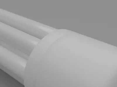 Fluorescent Lamp 3D model
