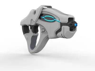 Scorpion Blaster - Mass Effect - Printable 3d model - STL 3D print model