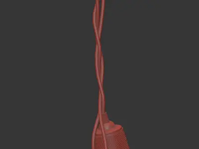 KAYANS Pendants by Plumen Chandelier 3D model