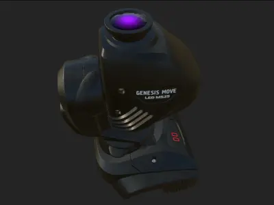 Acme Genesis Ms 25 PBR Version Low-poly 3D model