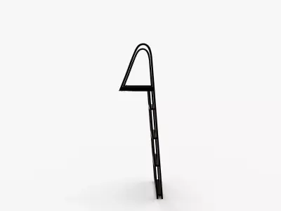 Aluminum Angled Dock Ladder 3D model