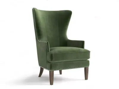 Whitney Accent Chair 3D model