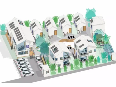 Sustainable Tourism Village Resort   3D model