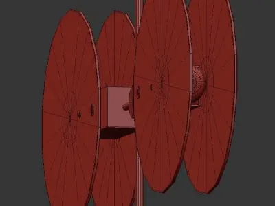 Nebulae Vertical 3D model