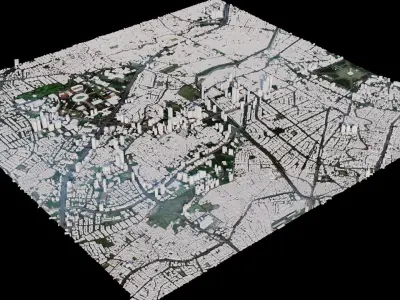 Jakarta - Indonesia 3D model