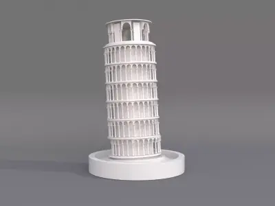 Leaning Tower  of Pisa 3D model