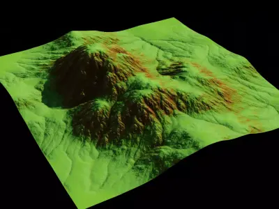 Hills 03 3D model