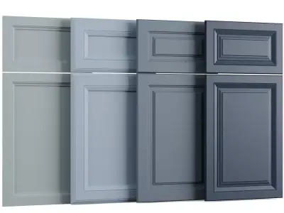 Cabinet Doors Collection 02 3D model
