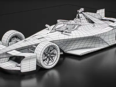  Cupra Kiro Formula E Team 2025 Gen3 Race Car 