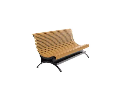 Street or Garden Bench 3D print model