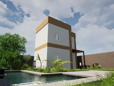2-Storey House 3D model