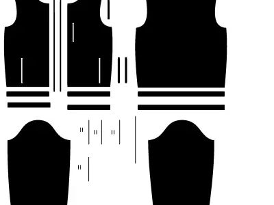 Girls Jacket - Sherpa in Low Poly Low-poly 3D model