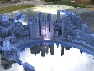 Port Beach  3D model