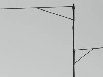 Awkward Lamp 3D model