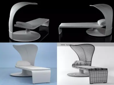 Summer Cloud 3D model