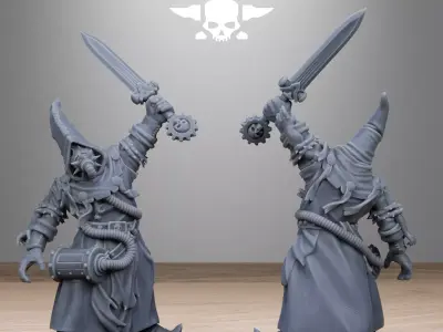 Scavenger Mystics 3D print model