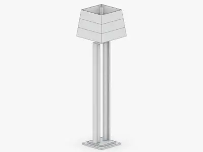 1430 - Floor Lamp Low-poly 3D model