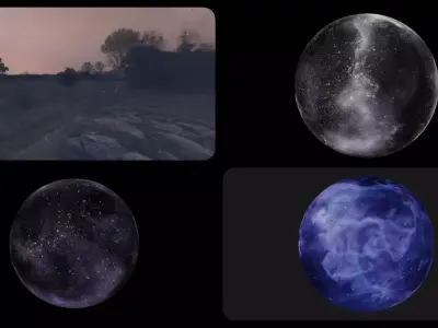 Space collection A galactic taste 3D Model Pack