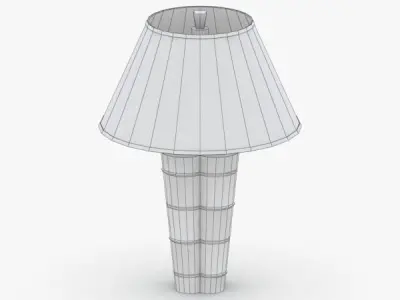 1370 - Table Lamp Low-poly 3D model