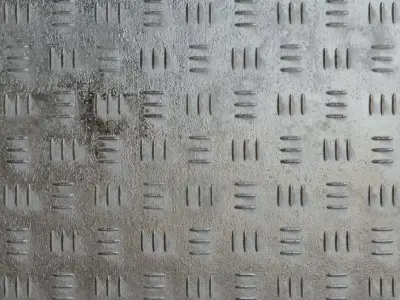 Diamond Metal Plate PBR Seamless Texture order