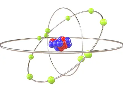 Sodium Chemical Element v2 003 Low-poly 3D model