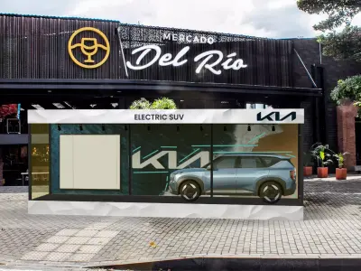 VITRINA DE PUBLICIDAD PARA ACTIVACIONES O VITRINISMO 3D model