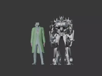 SPYMAN TRANSFORMER 3D model