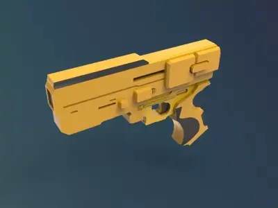 Scifi weapon type 1 3D print model