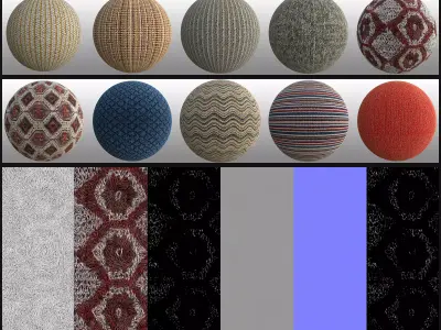 Carpets Vol 02 - PBR Texture