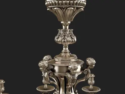 Lustre Mazarin 3D model