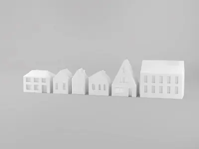 3D print buildings 3D print model