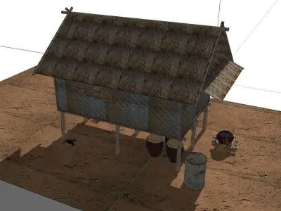 Creative Design-Holiday Cabin-0158 3D model